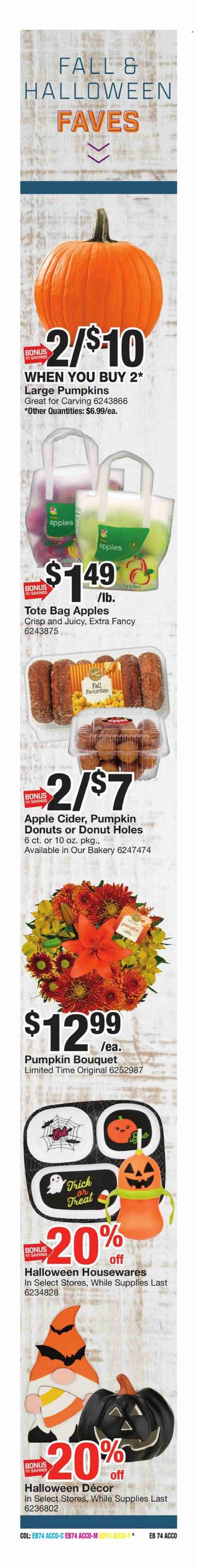 Giant Food ad - 10/13/2023 - 10/19/2023. Page 4