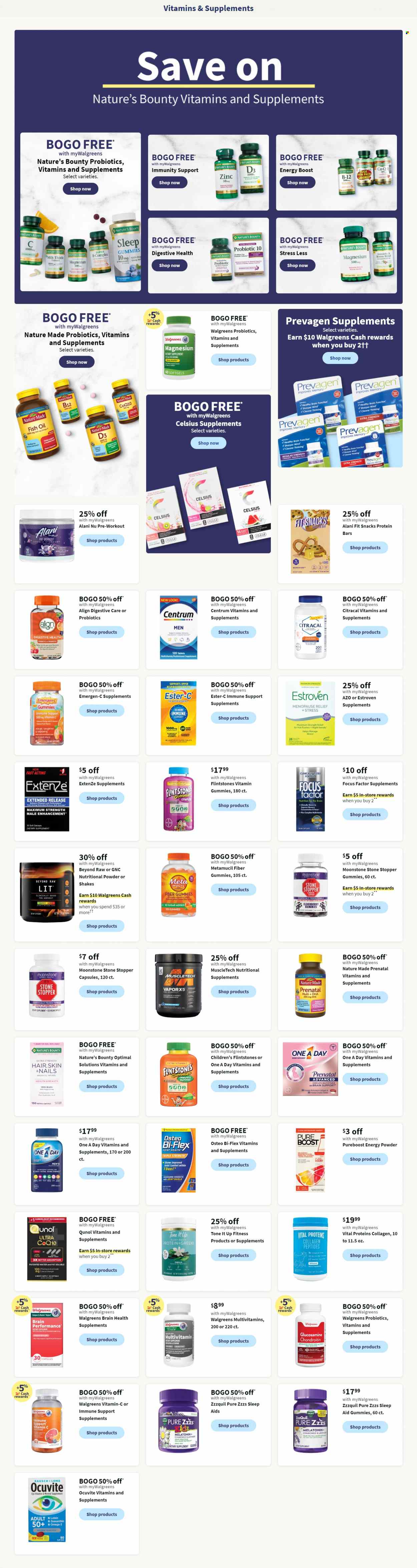 Walgreens ad - 10/15/2023 - 10/21/2023. Page 3