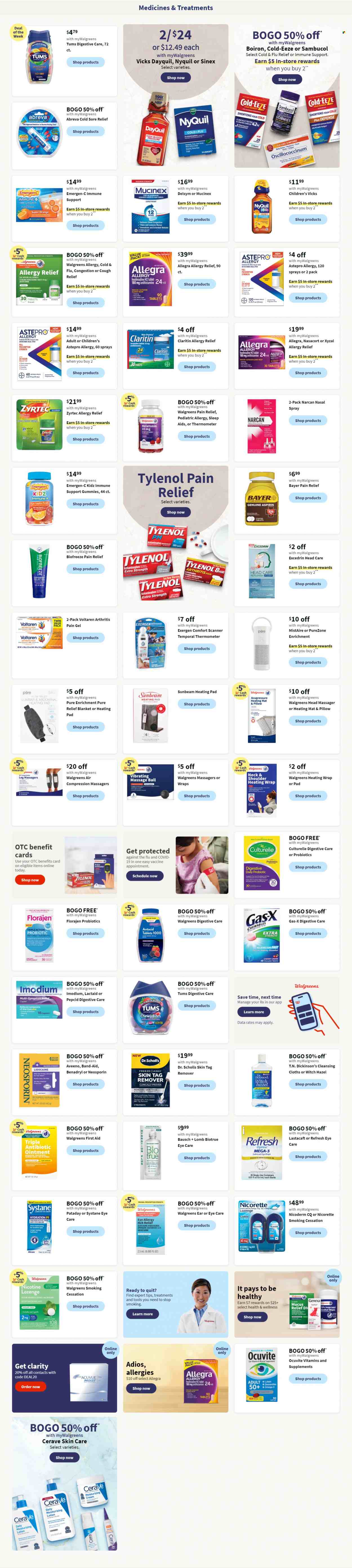 Walgreens ad - 10/15/2023 - 10/21/2023. Page 4