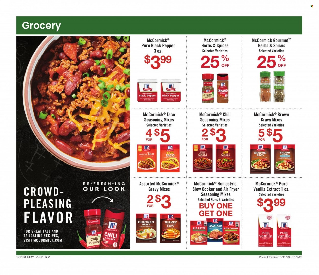 Shaw’s ad - 10/11/2023 - 11/09/2023. Page 11