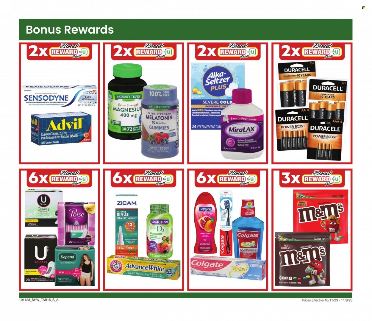 Shaw’s ad - 10/11/2023 - 11/09/2023. Page 15