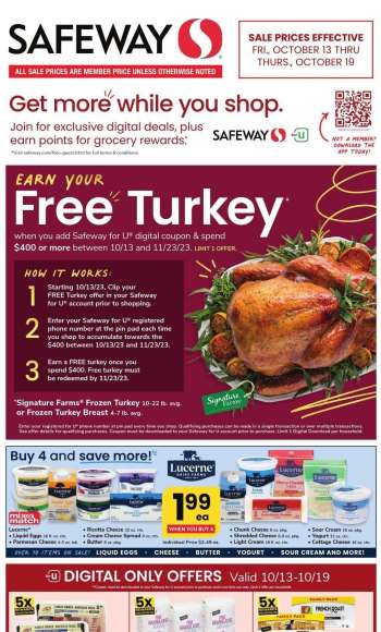 Safeway Flyer - 10/13/2023 - 10/19/2023.