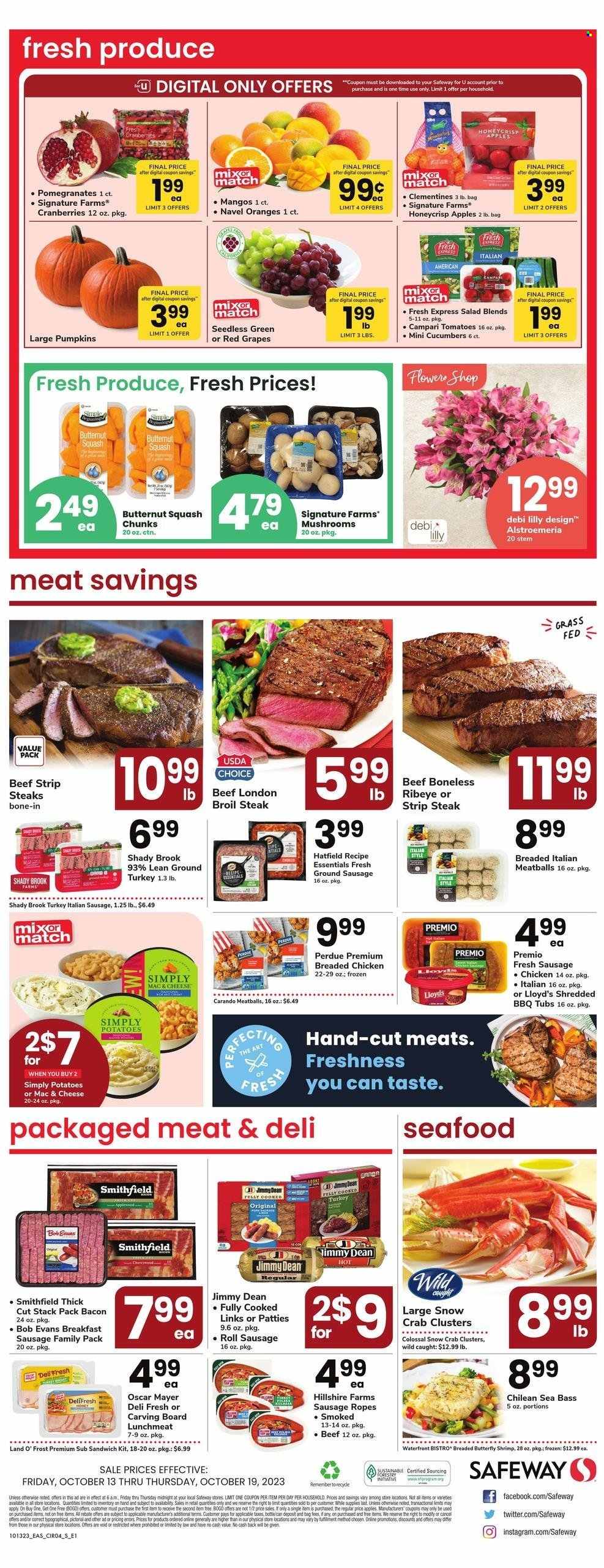 Safeway ad - 10/13/2023 - 10/19/2023. Page 5