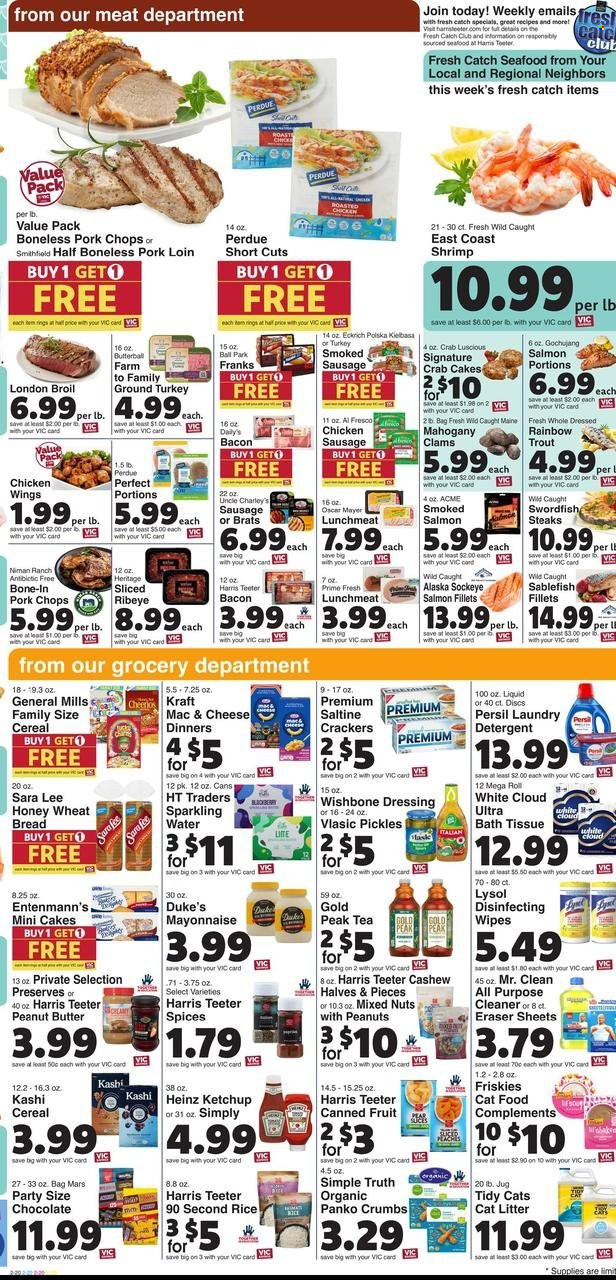 Harris Teeter ad - 10/11/2023 - 10/17/2023. Page 4