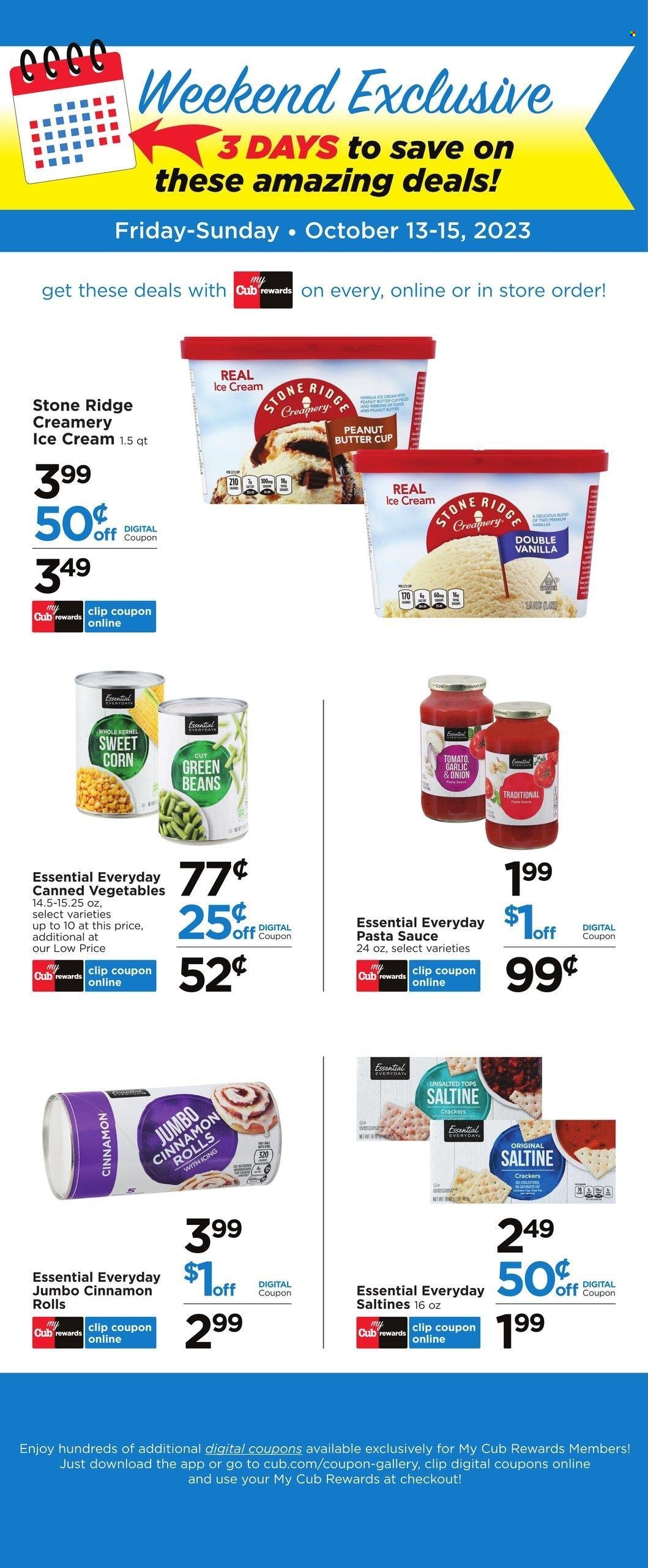 Cub Foods ad - 10/13/2023 - 10/15/2023. Page 1