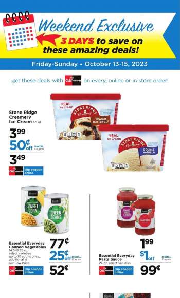 Cub Foods Flyer - 10/13/2023 - 10/15/2023.