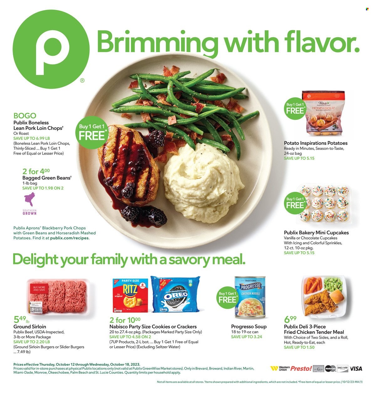 Publix ad - 10/12/2023 - 10/18/2023. Page 1