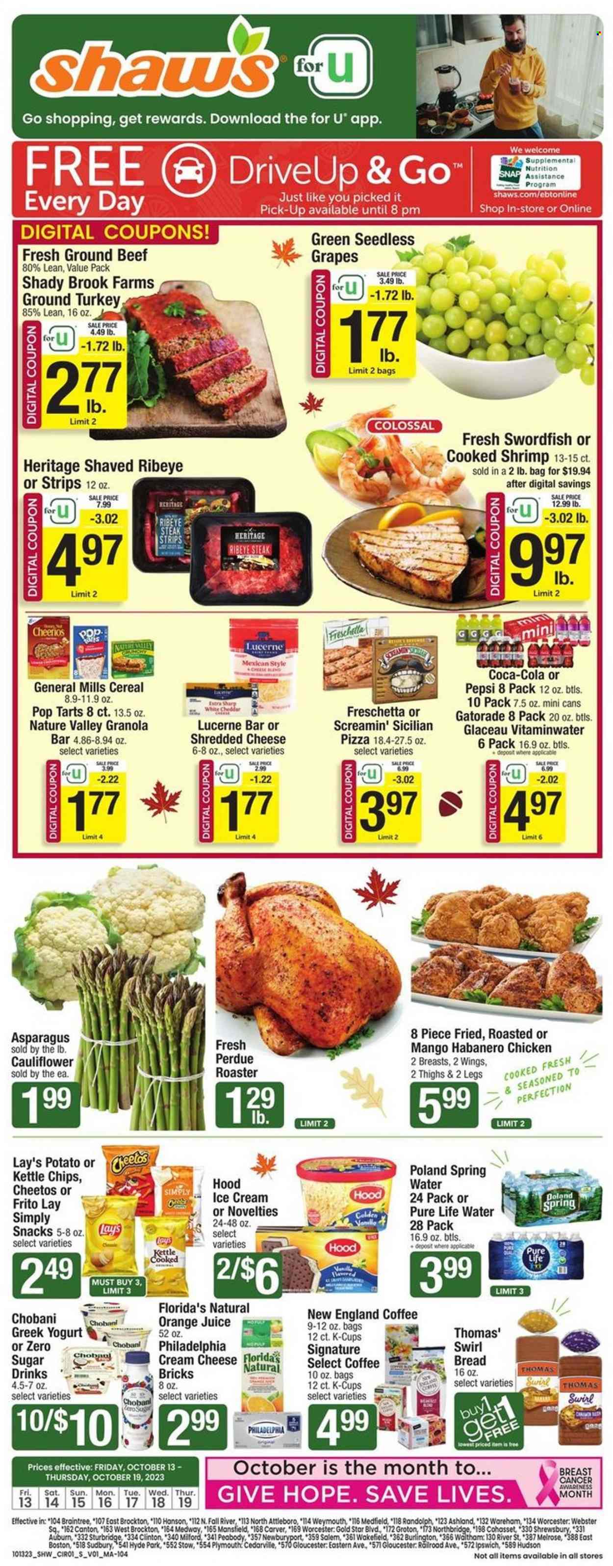 Shaw’s ad - 10/13/2023 - 10/19/2023. Page 1