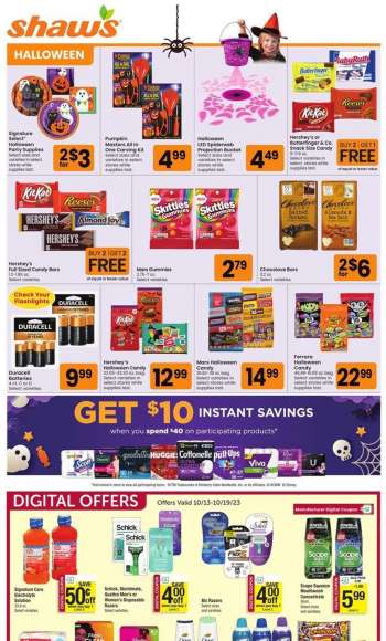 Shaw’s Flyer - 10/13/2023 - 10/19/2023.