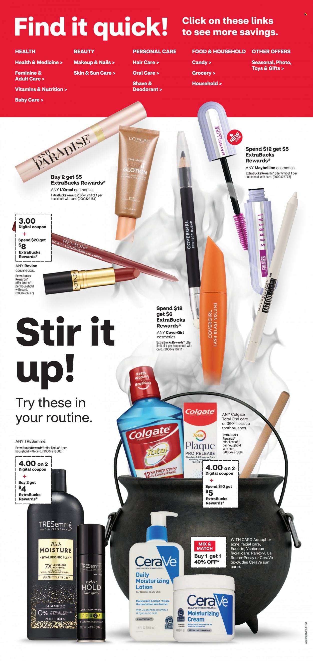 CVS Pharmacy ad - 10/15/2023 - 10/21/2023. Page 2