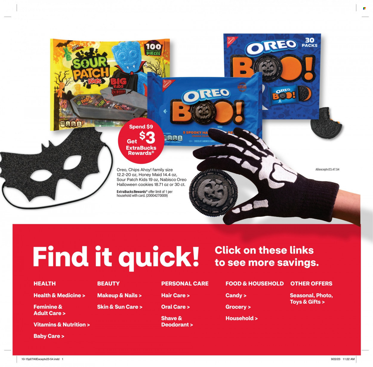 CVS Pharmacy ad - 10/15/2023 - 10/21/2023. Page 7