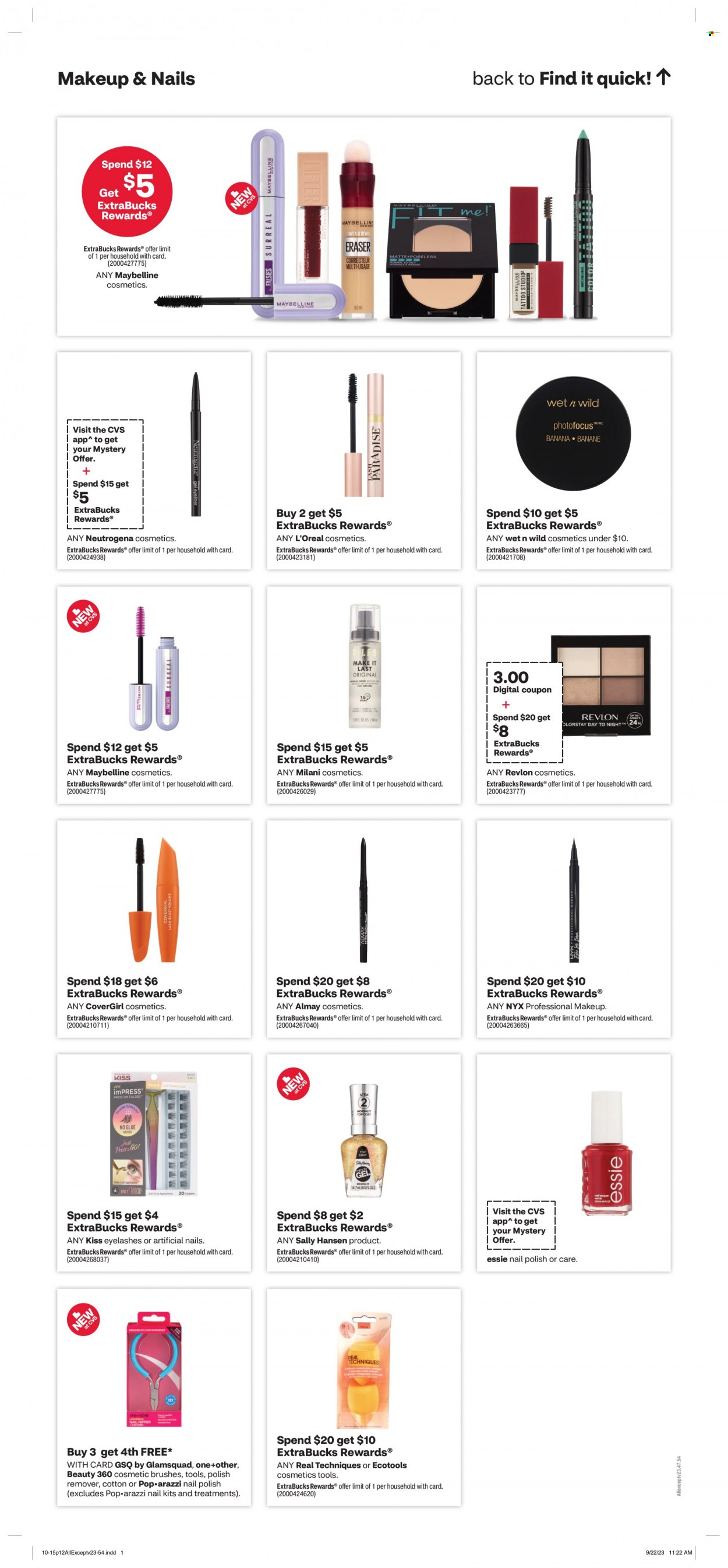 CVS Pharmacy ad - 10/15/2023 - 10/21/2023. Page 13