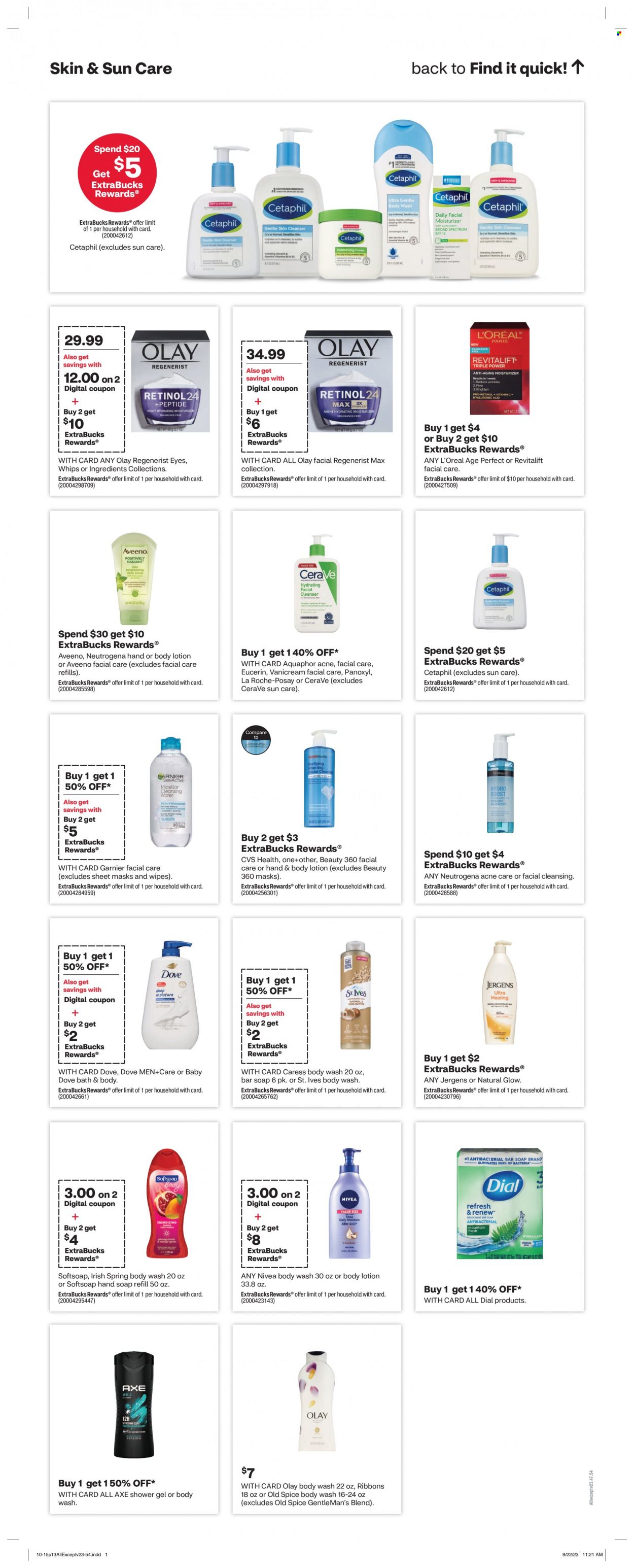 CVS Pharmacy ad - 10/15/2023 - 10/21/2023. Page 14