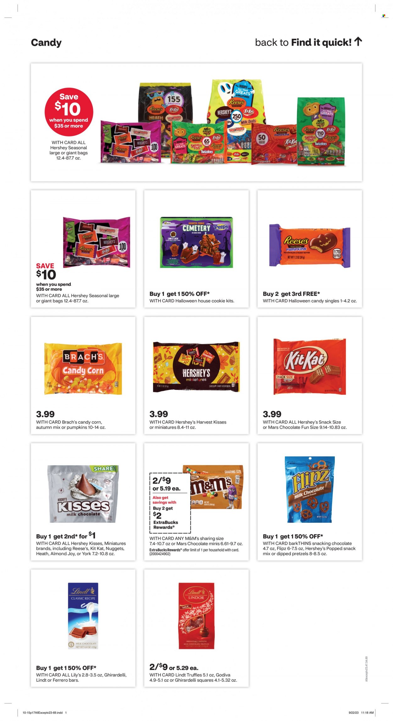 CVS Pharmacy ad - 10/15/2023 - 10/21/2023. Page 18