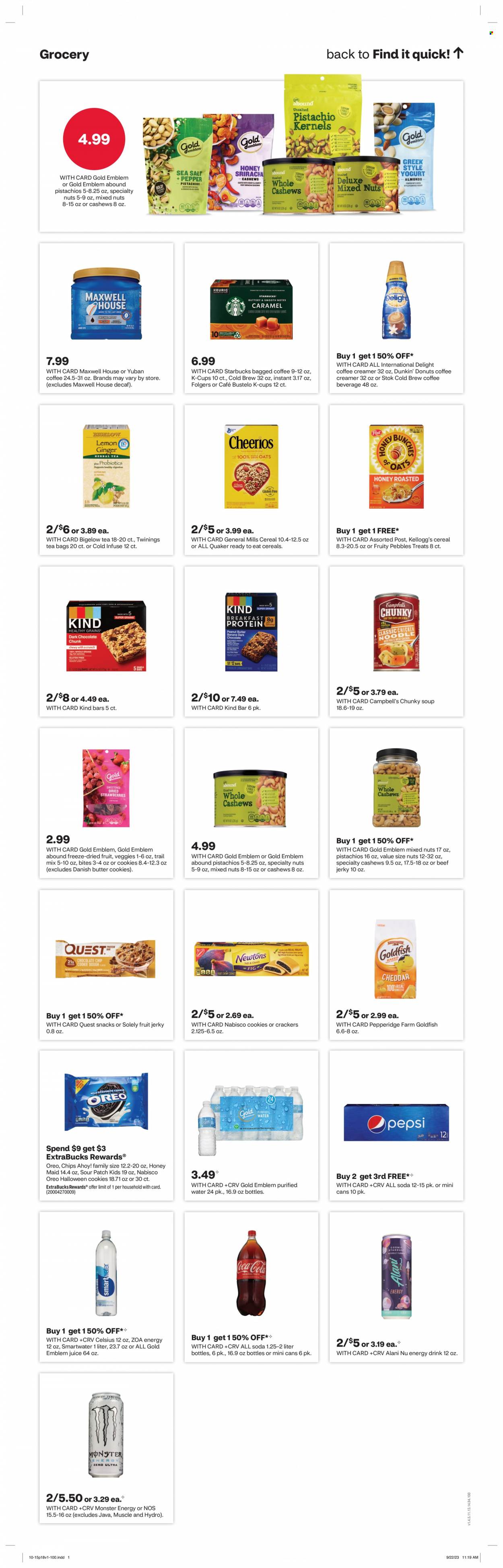 CVS Pharmacy ad - 10/15/2023 - 10/21/2023. Page 19