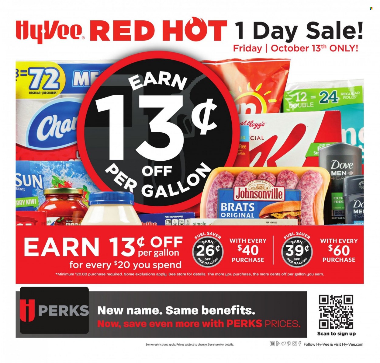 Hy-Vee ad - 10/13/2023 - 10/13/2023. Page 1