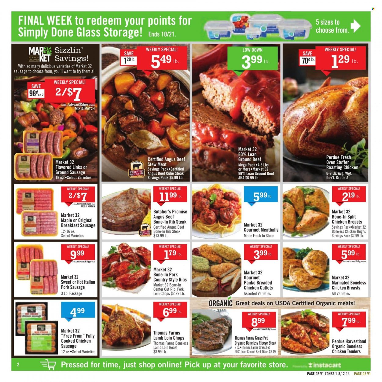 Price Chopper ad - 10/15/2023 - 10/21/2023. Page 2