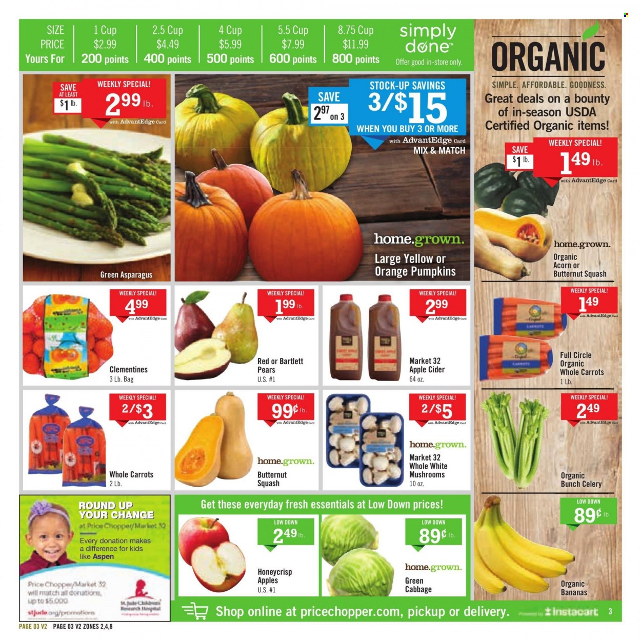 Price Chopper ad - 10/15/2023 - 10/21/2023. Page 3