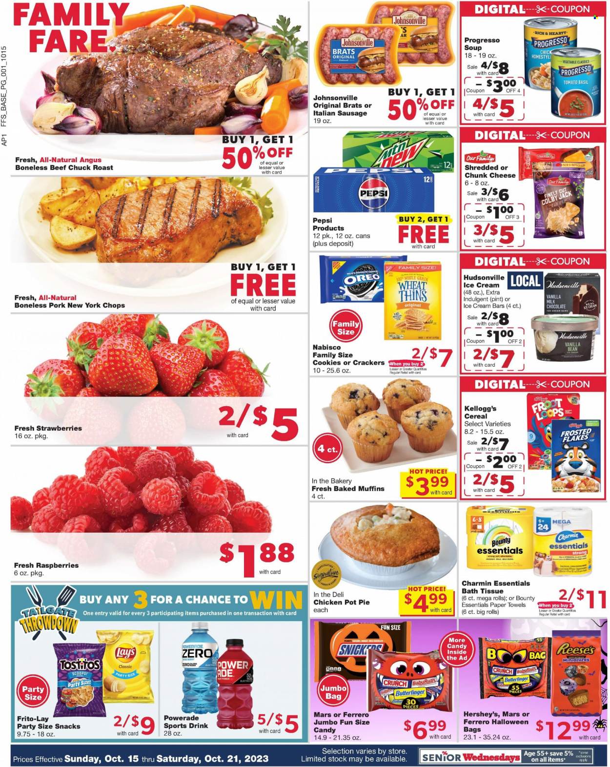 Family Fare ad - 10/15/2023 - 10/21/2023. Page 1