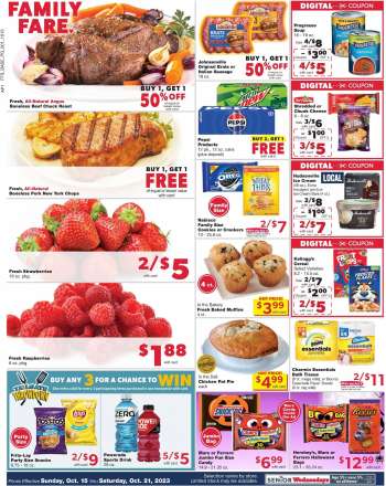 Family Fare Flyer - 10/15/2023 - 10/21/2023.