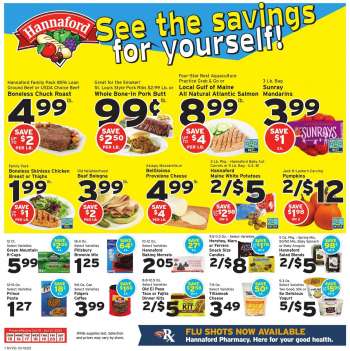 Hannaford Flyer - 10/15/2023 - 10/21/2023.