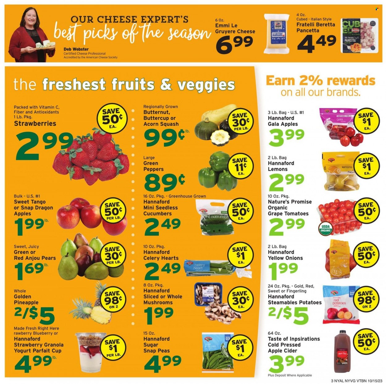 Hannaford ad - 10/15/2023 - 10/21/2023. Page 3