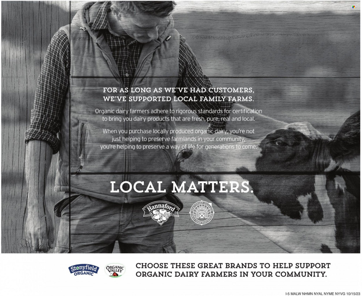 Hannaford ad - 10/15/2023 - 10/21/2023. Page 19