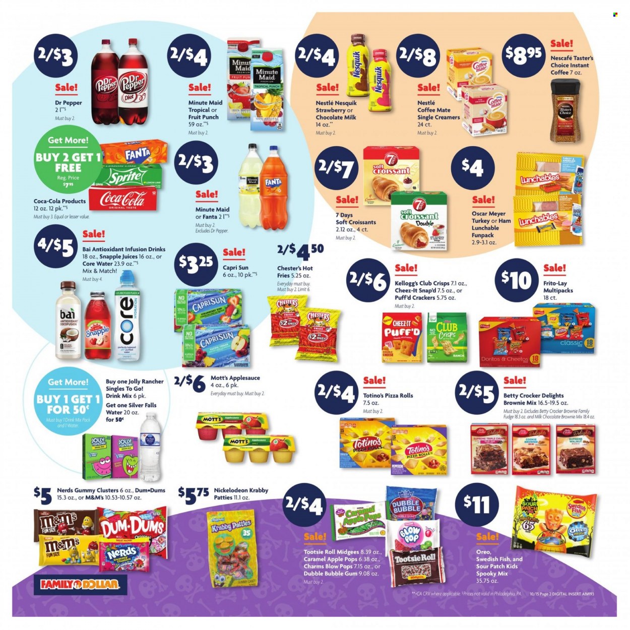 Family Dollar ad - 10/15/2023 - 10/21/2023. Page 2