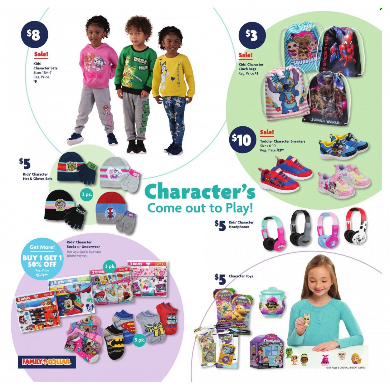 Family Dollar ad - 10/15/2023 - 10/21/2023. Page 7