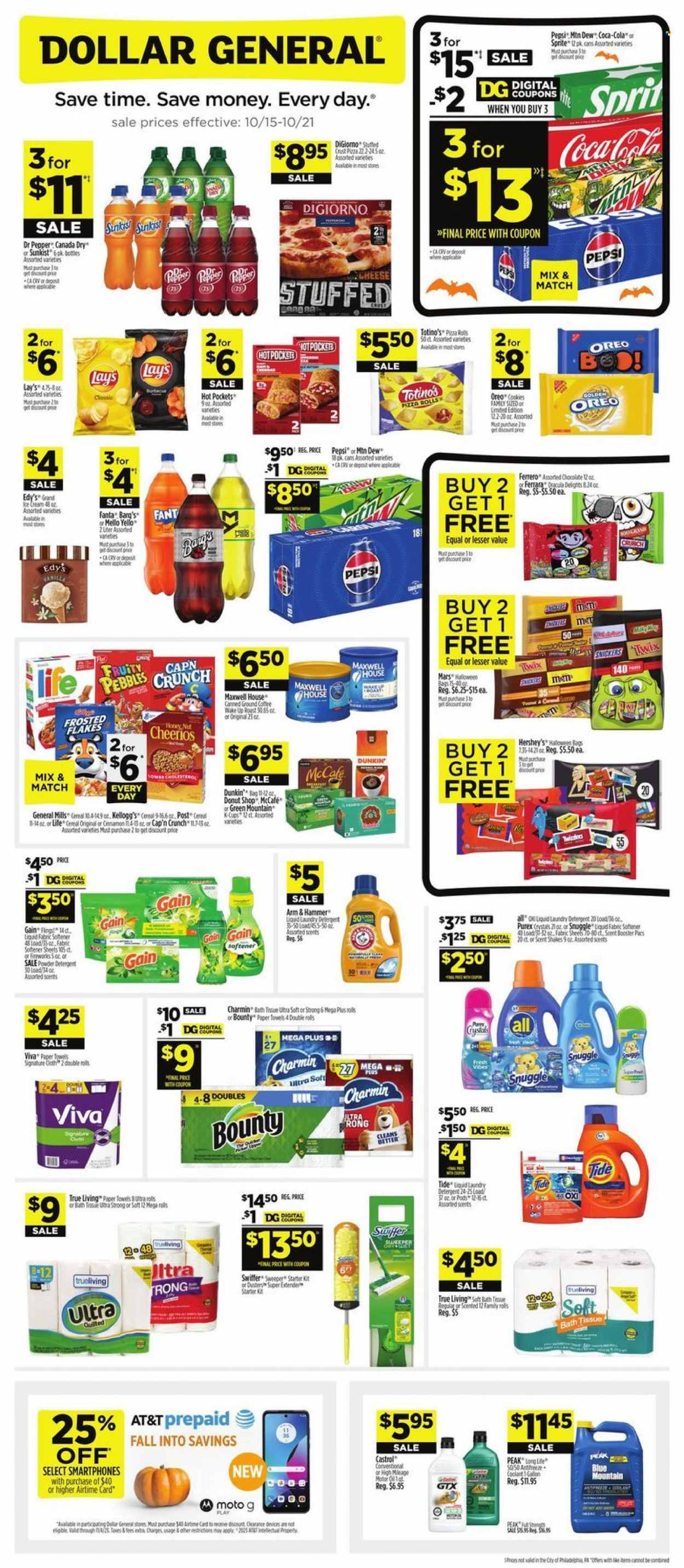 Dollar General ad - 10/15/2023 - 10/21/2023. Page 1