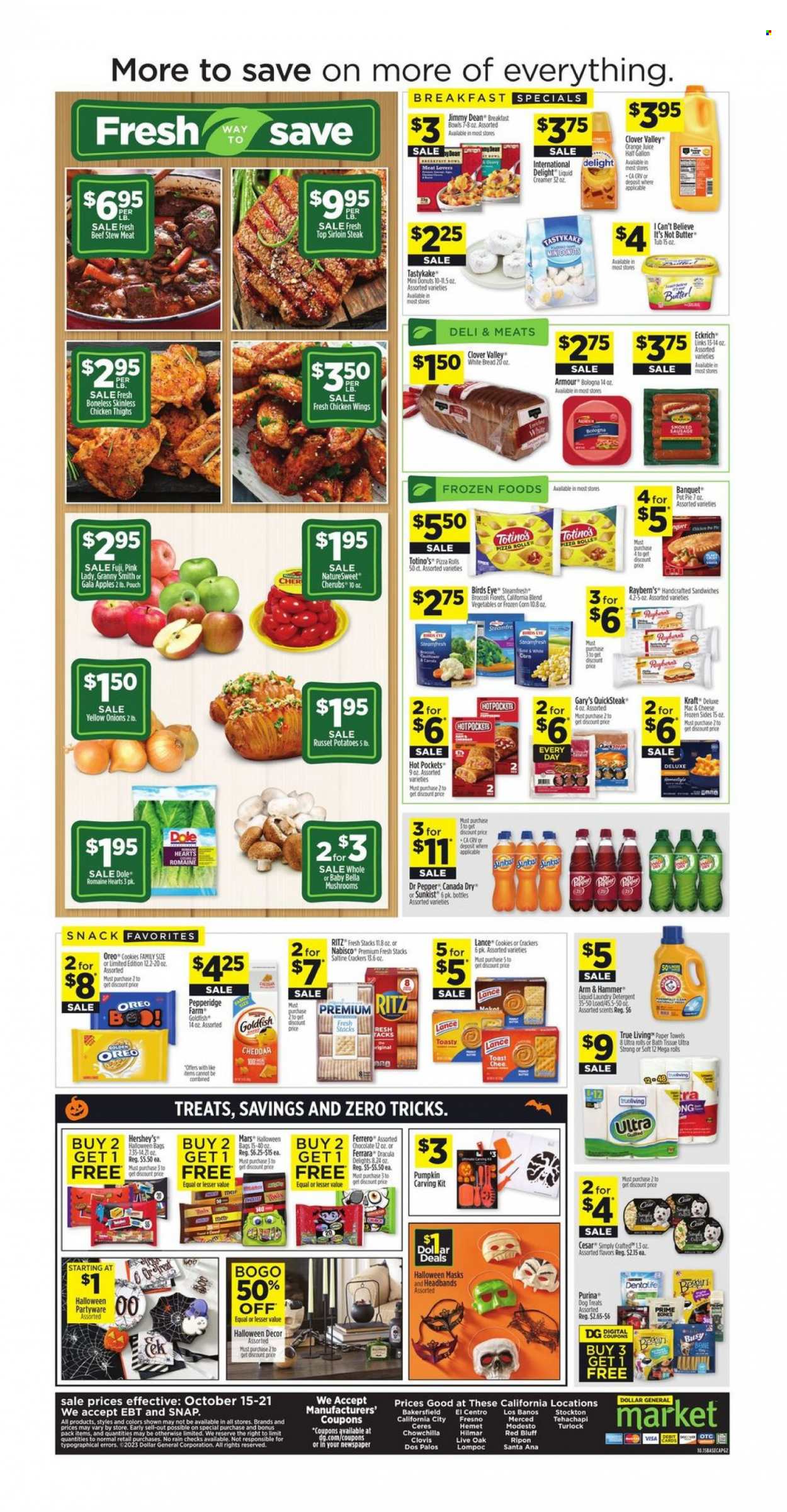 Dollar General ad - 10/15/2023 - 10/21/2023. Page 2