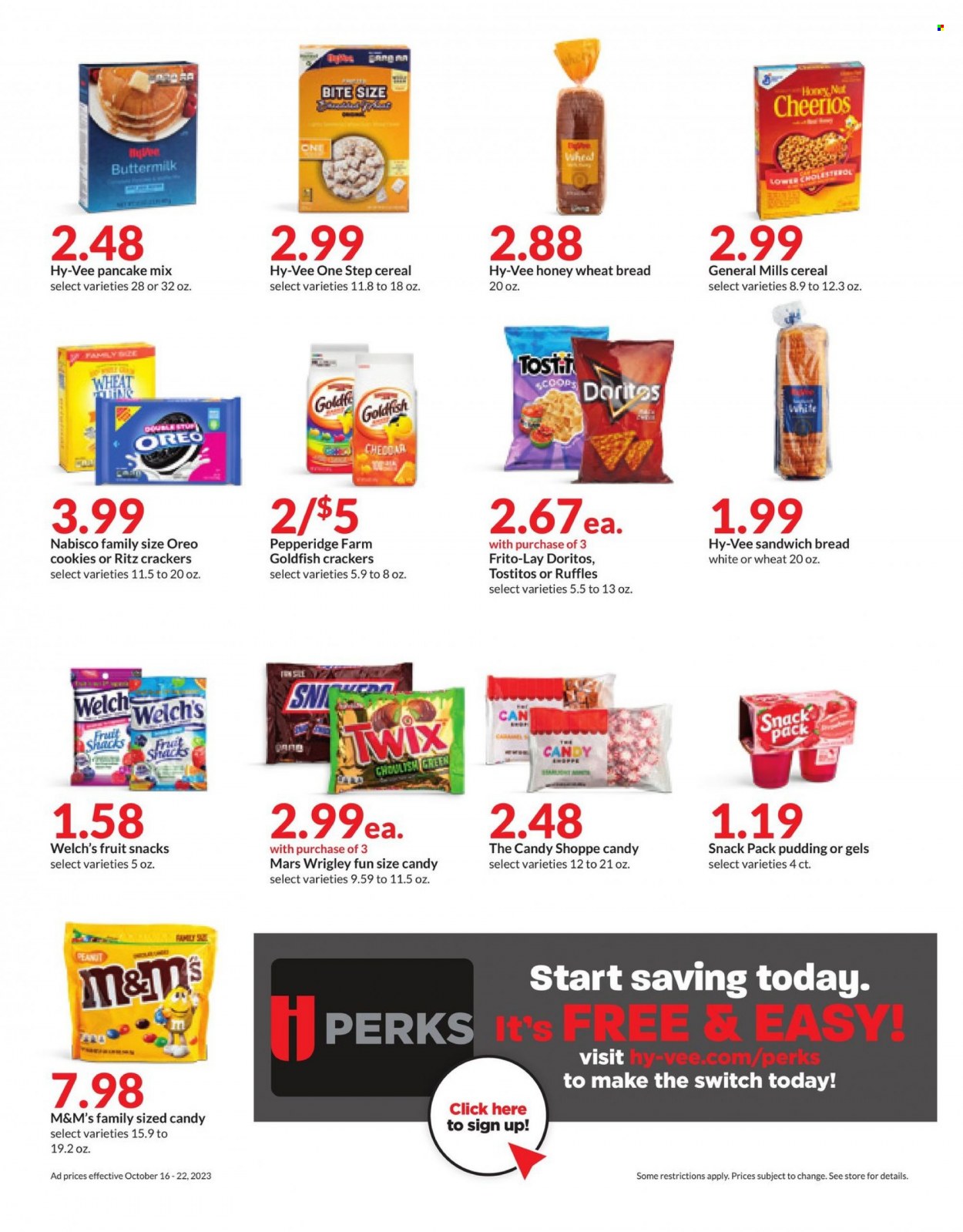 Hy-Vee ad - 10/16/2023 - 10/22/2023. Page 12