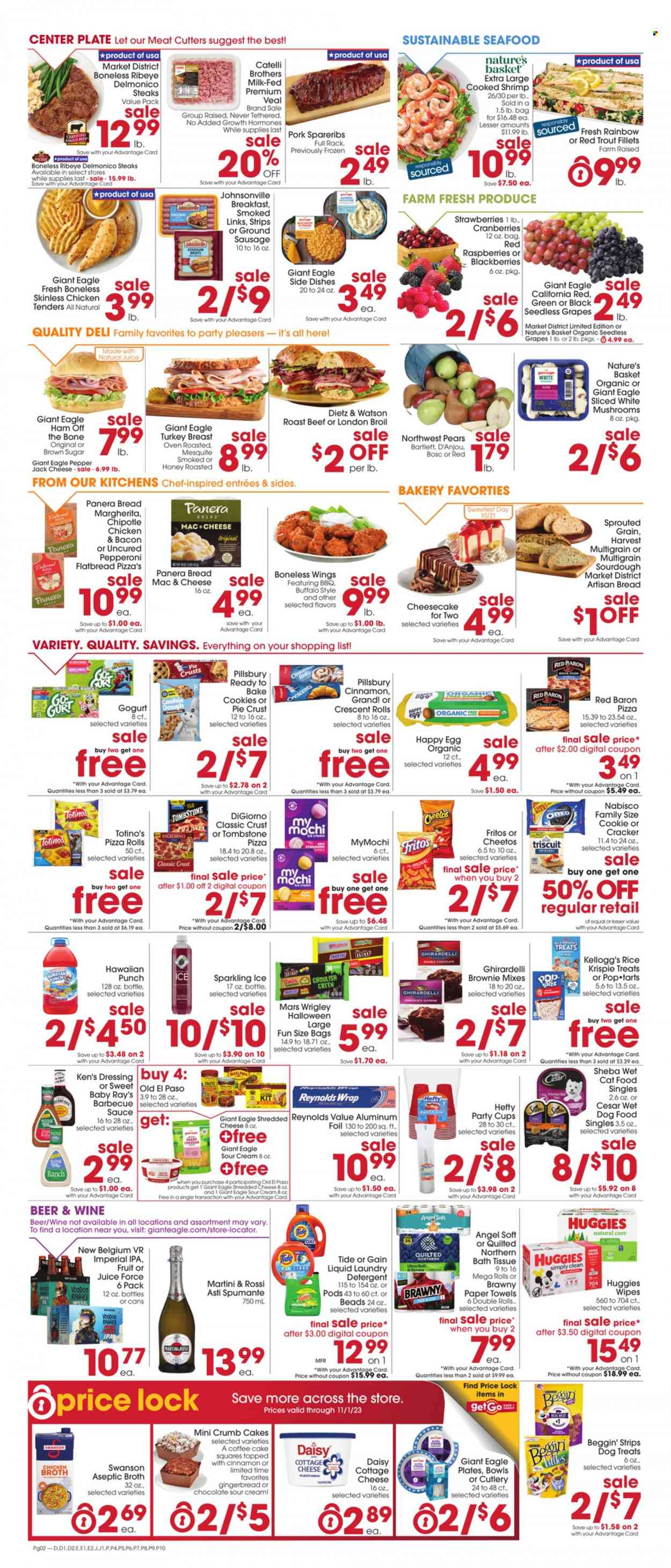 Giant Eagle ad - 10/19/2023 - 10/25/2023. Page 2