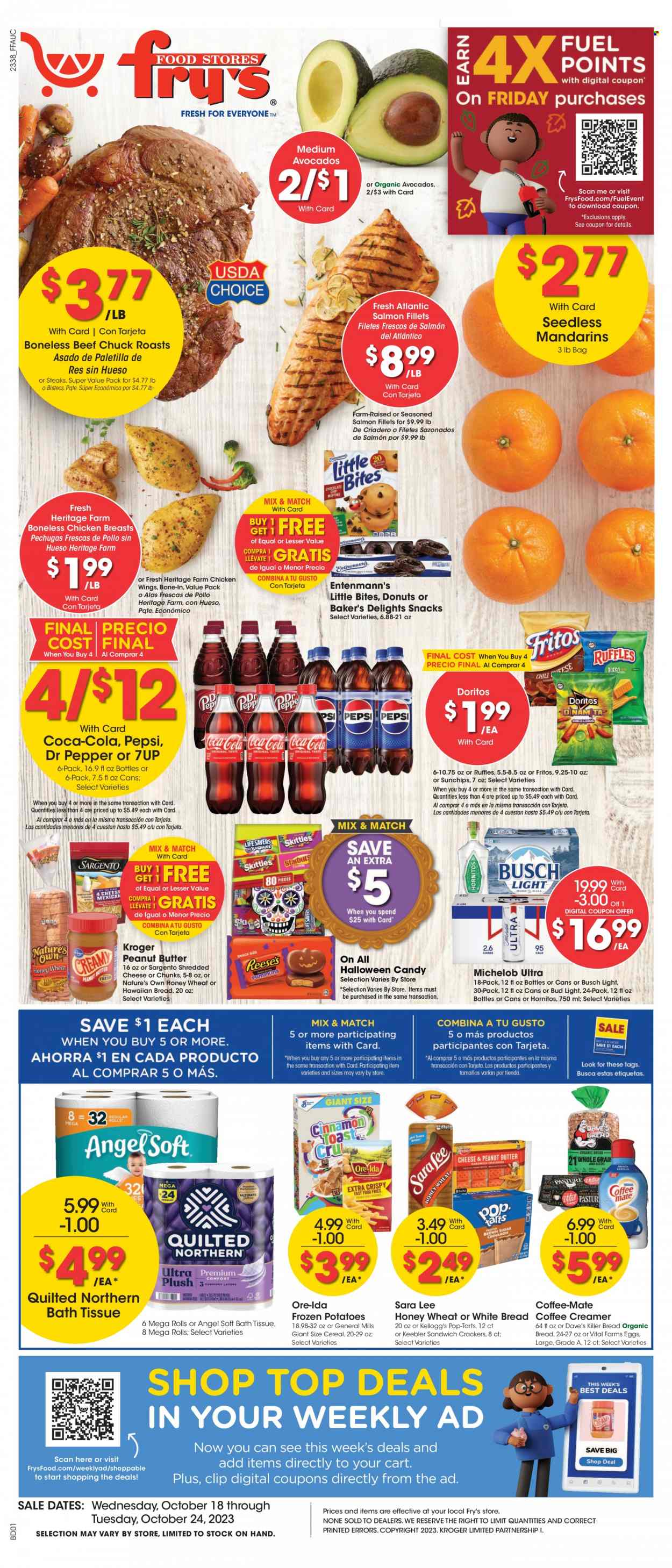 Fry’s ad - 10/18/2023 - 10/24/2023. Page 1