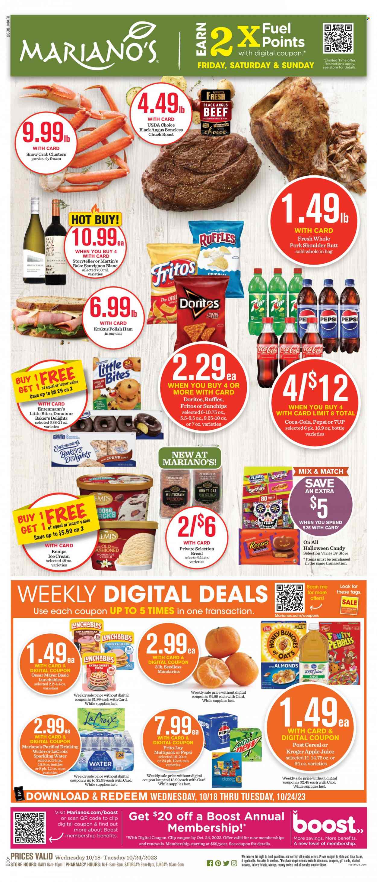 Mariano’s ad - 10/18/2023 - 10/24/2023. Page 1