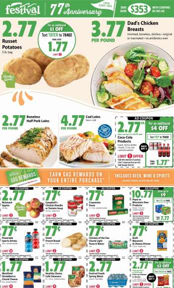 Festival Foods Flyer - 10/18/2023 - 10/24/2023.