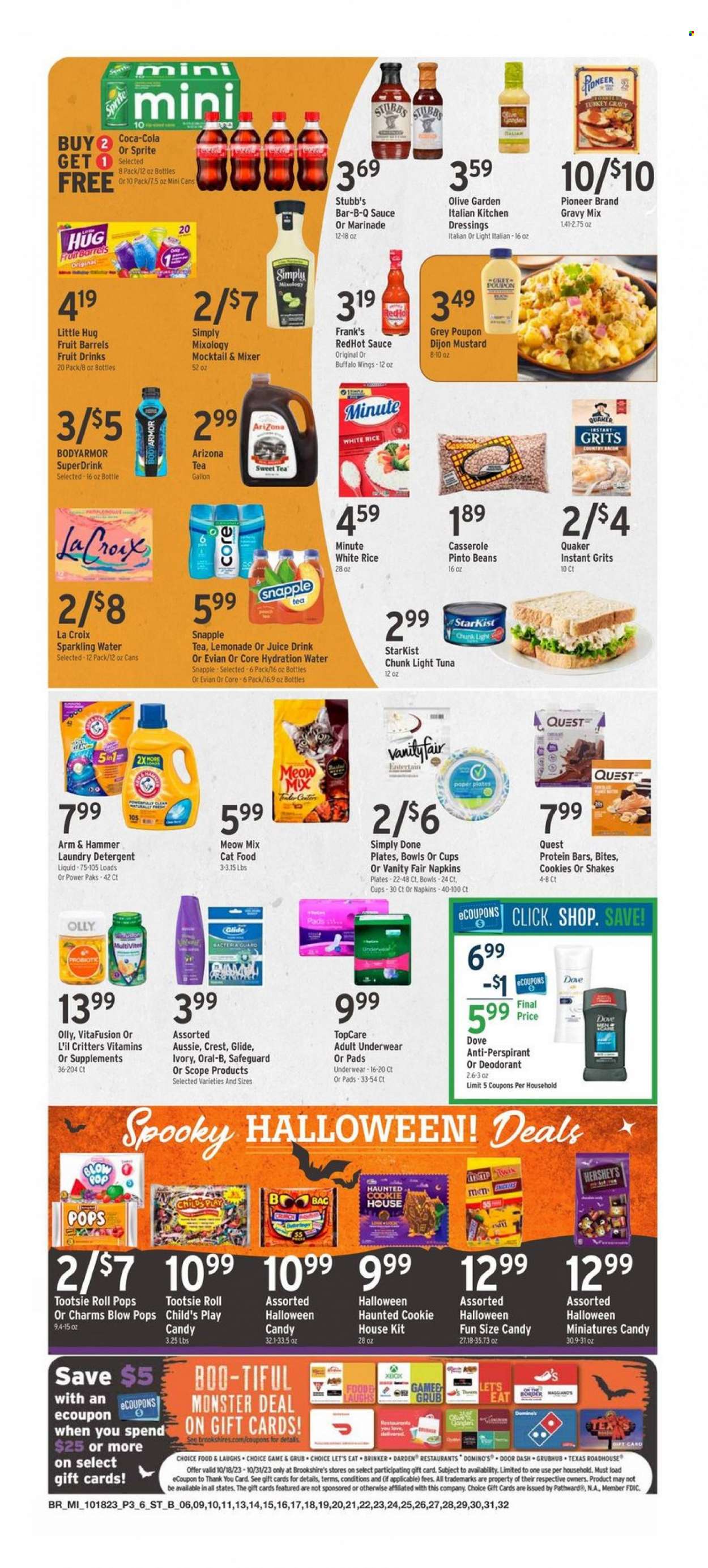 Brookshires ad - 10/18/2023 - 10/24/2023. Page 3