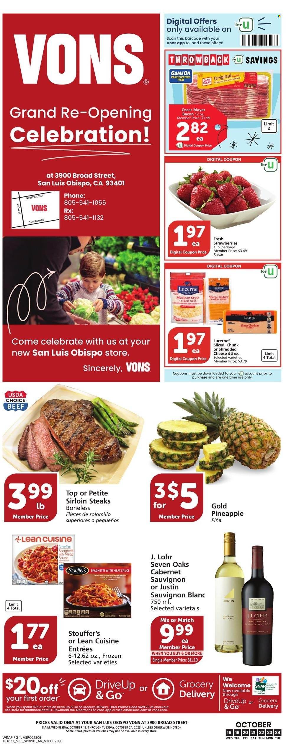 Vons ad - 10/18/2023 - 10/24/2023. Page 1