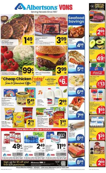 Vons Flyer - 10/18/2023 - 10/24/2023.