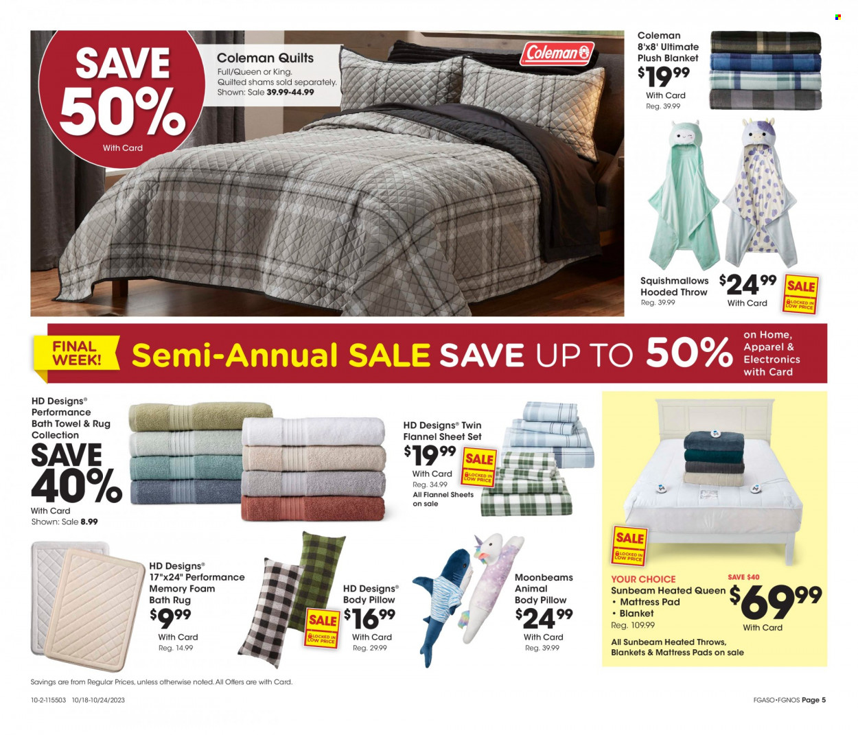 Fred Meyer ad - 10/18/2023 - 10/24/2023. Page 5