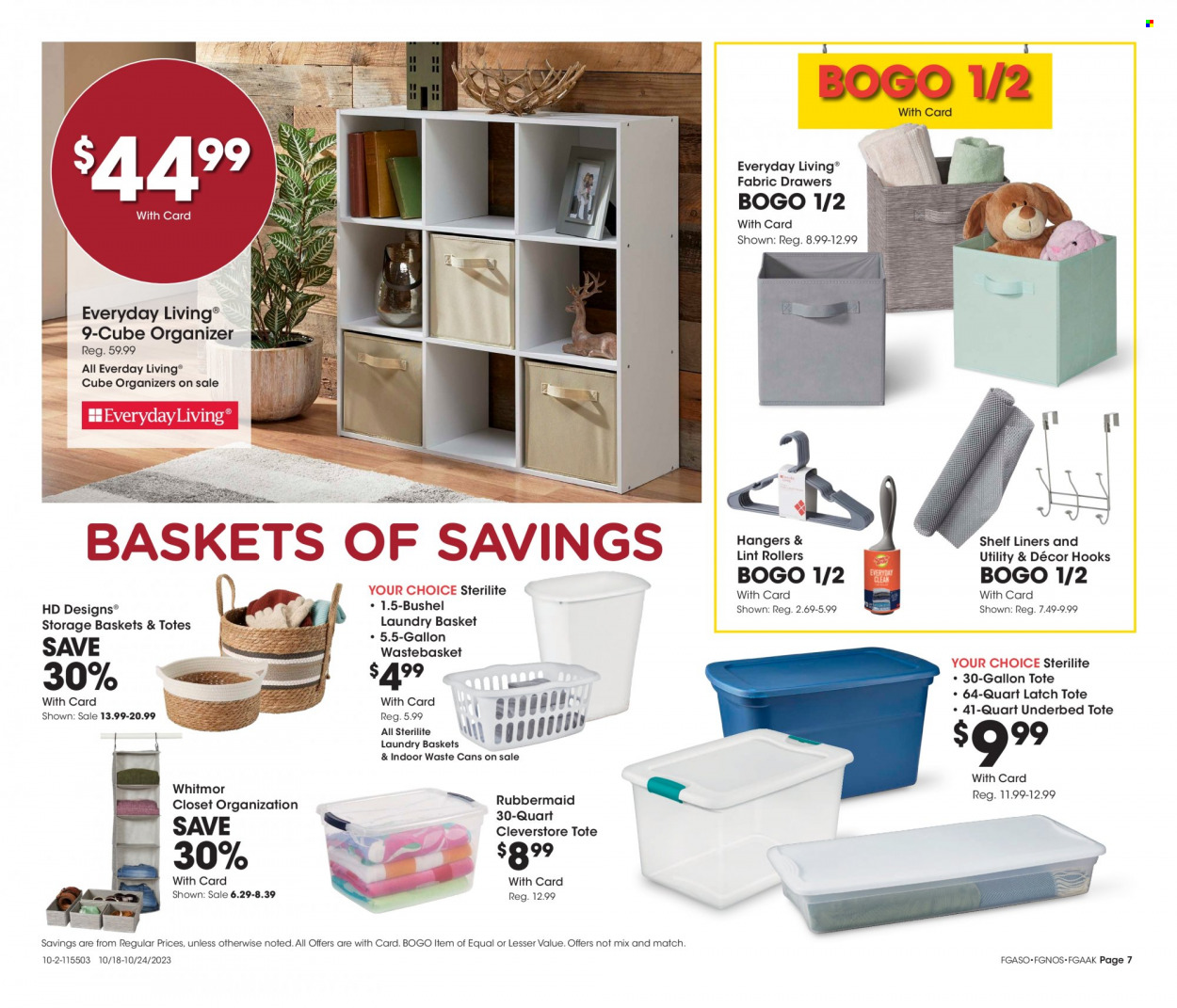 Fred Meyer ad - 10/18/2023 - 10/24/2023. Page 7