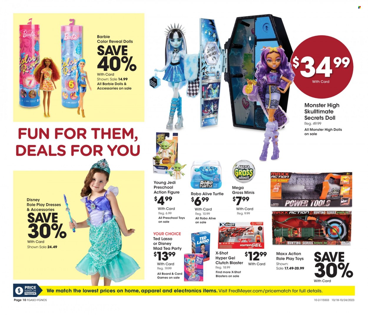 Fred Meyer ad - 10/18/2023 - 10/24/2023. Page 10