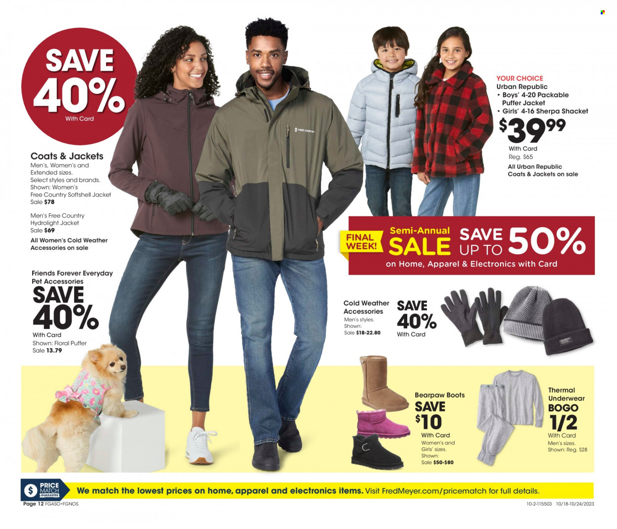Fred Meyer ad - 10/18/2023 - 10/24/2023. Page 12