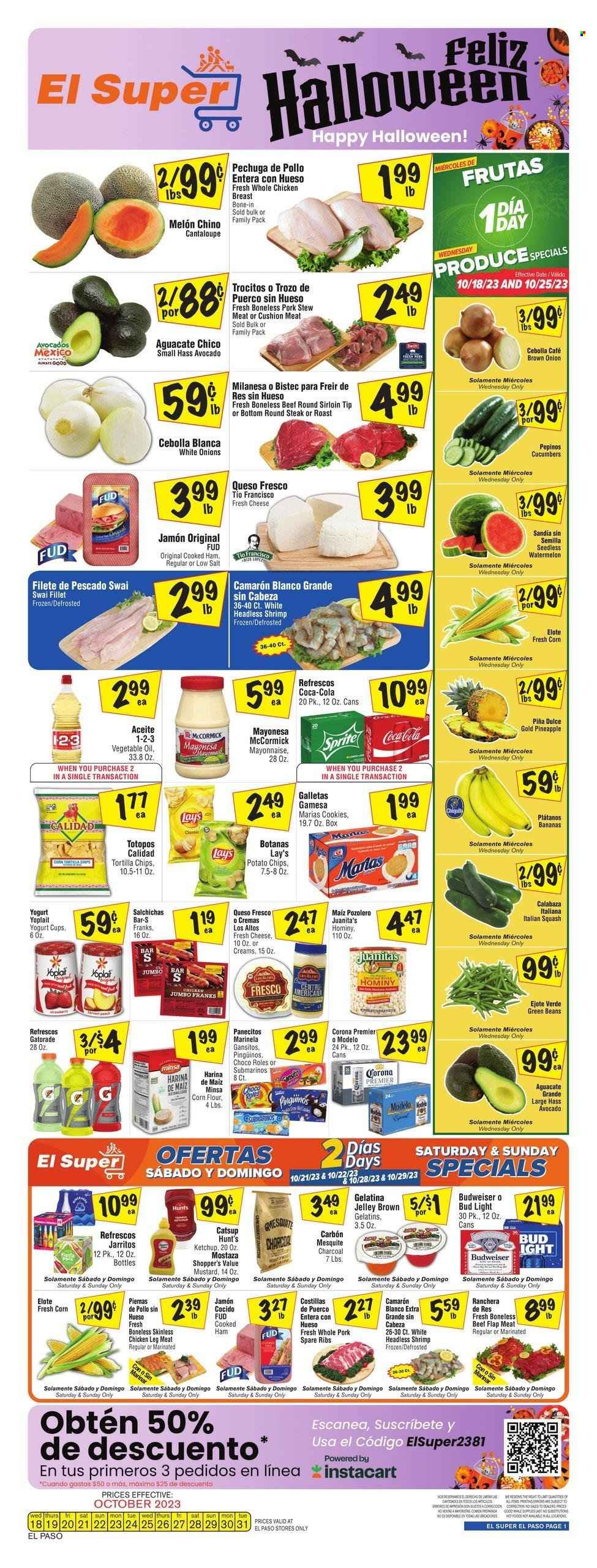 El Super ad - 10/18/2023 - 10/24/2023. Page 1