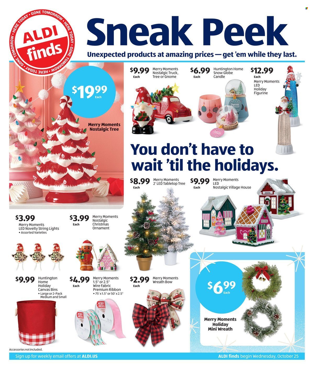 ALDI ad - 10/25/2023 - 10/31/2023. Page 1
