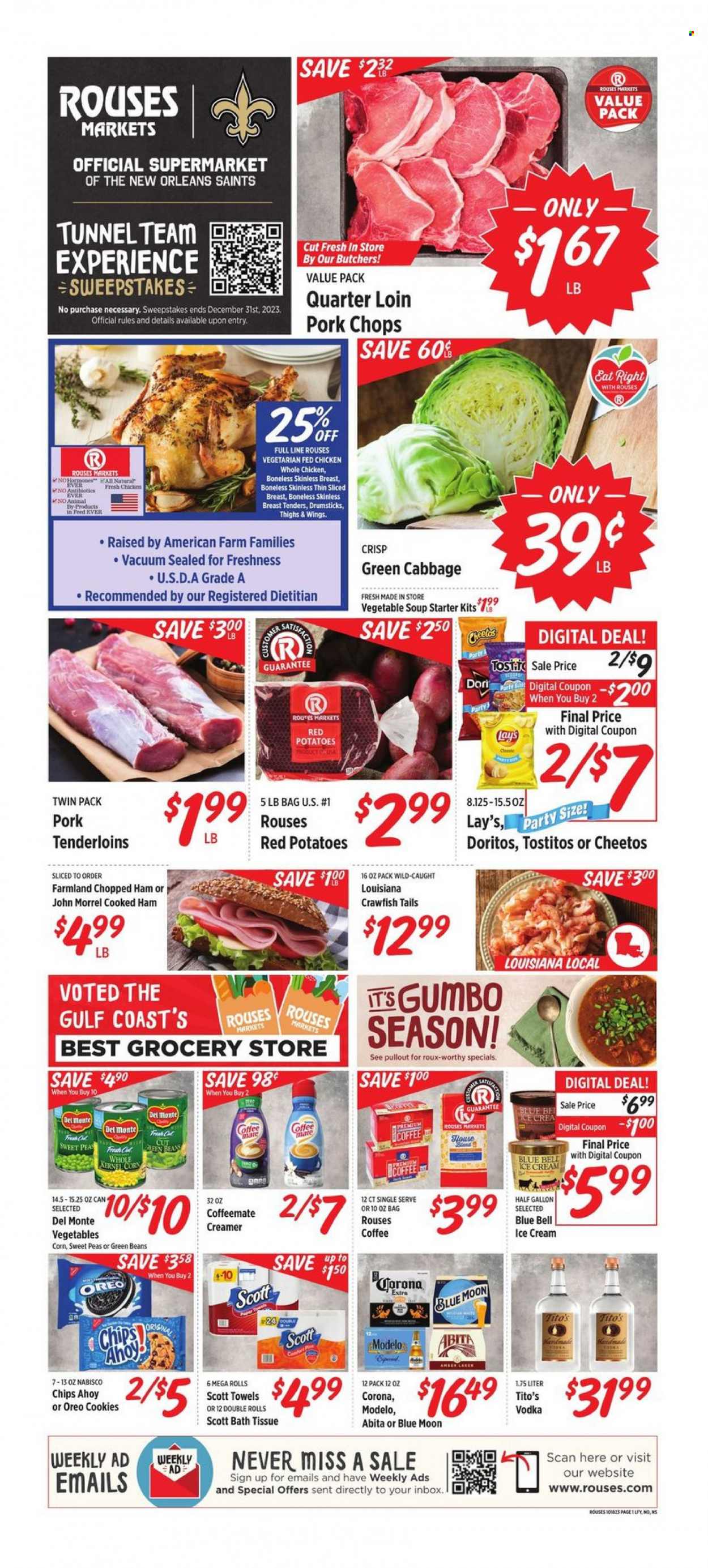 Rouses Markets ad - 10/18/2023 - 10/25/2023. Page 1