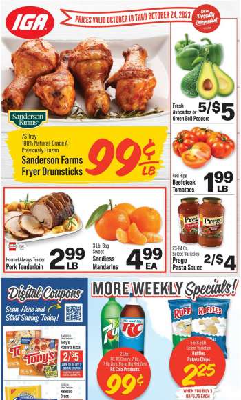IGA Flyer - 10/18/2023 - 10/24/2023.