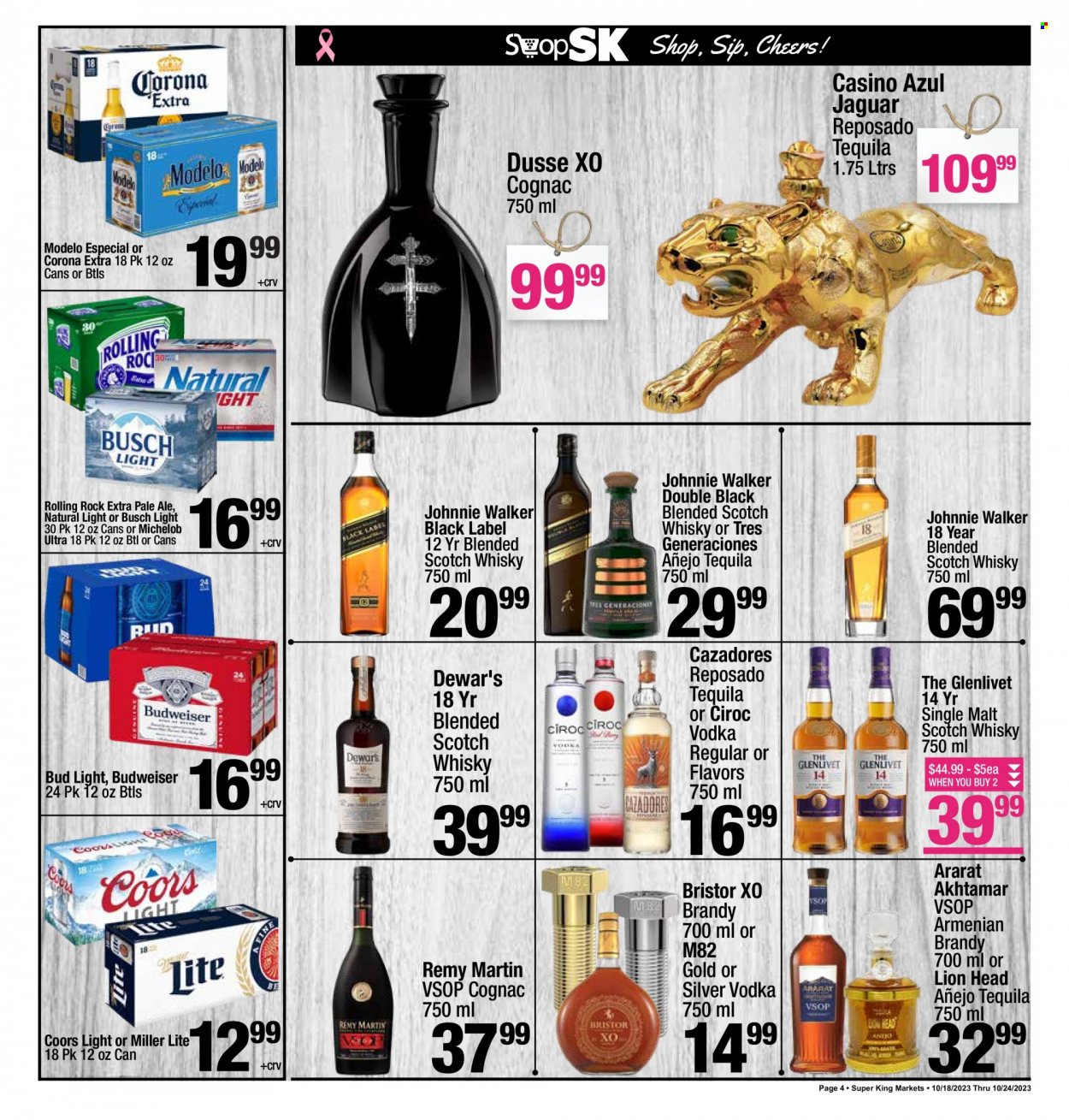 Super King Markets ad - 10/18/2023 - 10/24/2023. Page 4