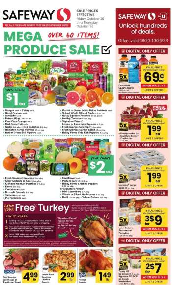 Safeway Flyer - 10/20/2023 - 10/26/2023.