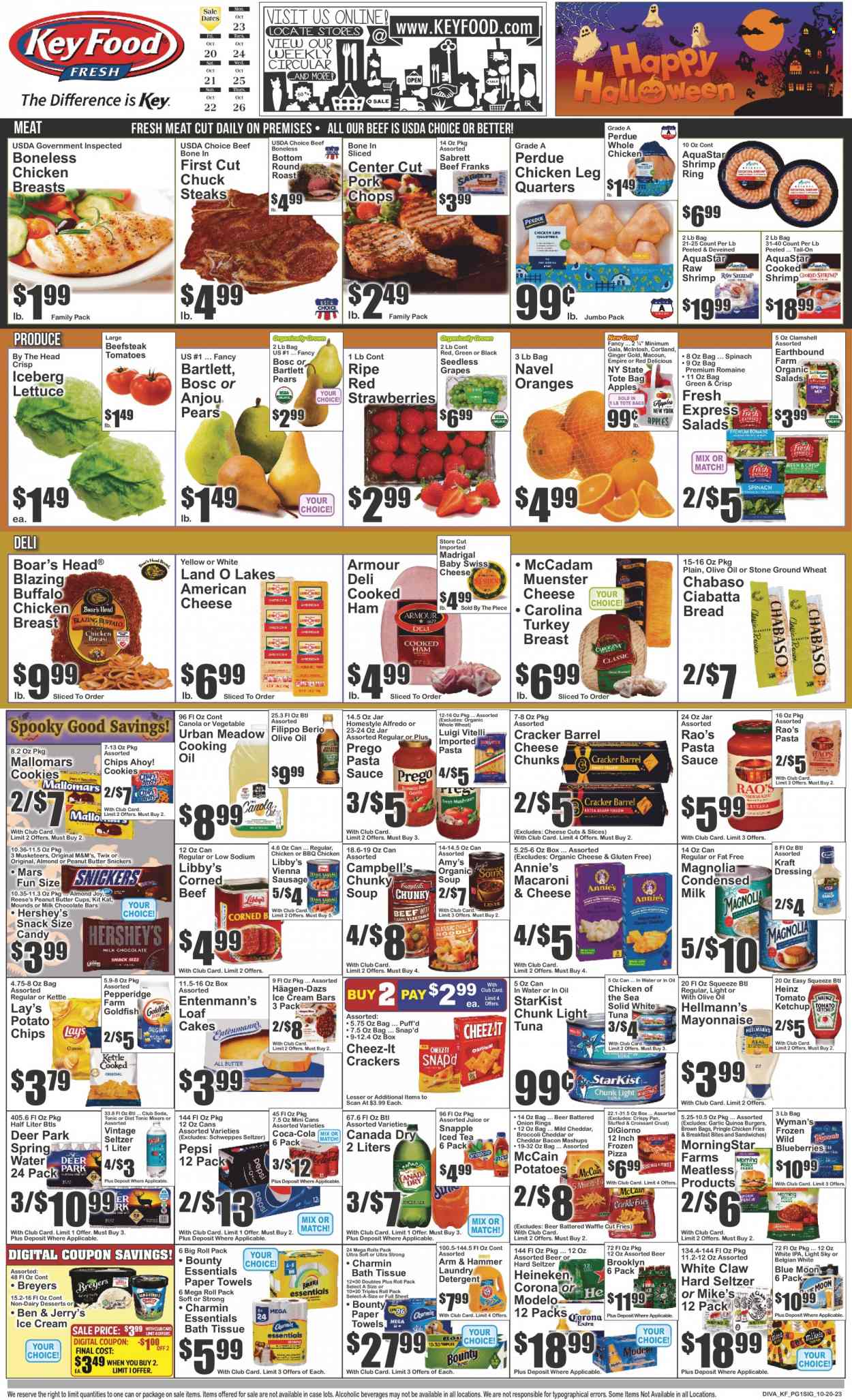 Key Food ad - 10/20/2023 - 10/26/2023. Page 1